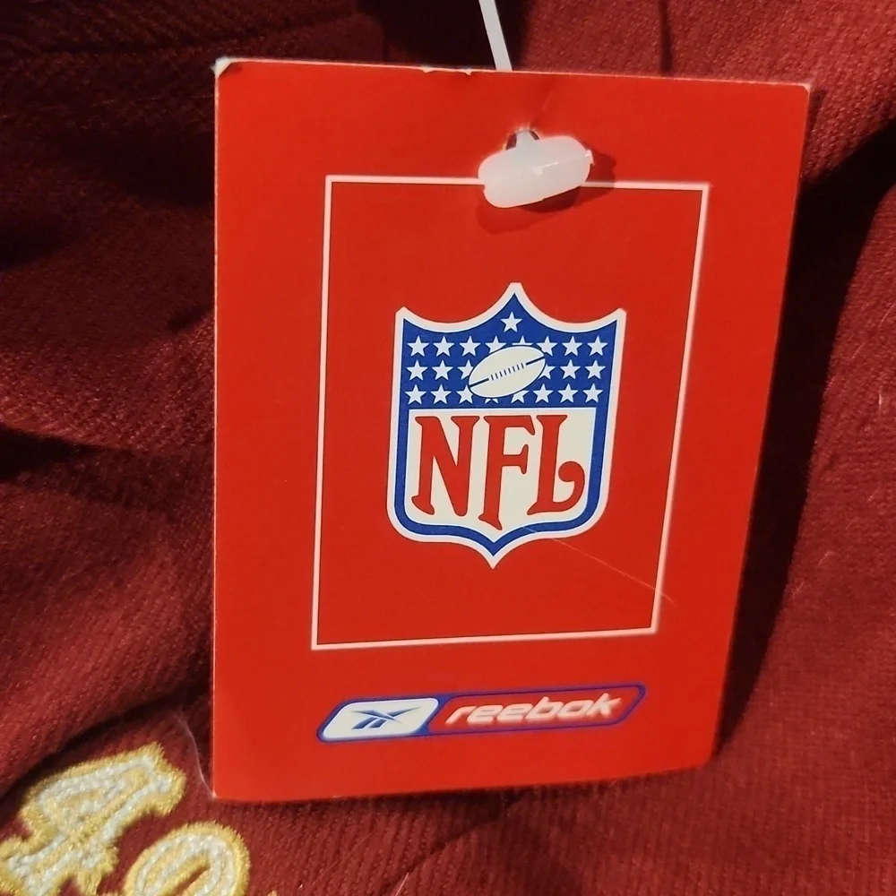 Reebok Maroon SF 49ers Vintage Genesis Emerge One Size Stretch Hat